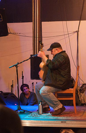 Kimya Dawson at Backspace, March 27, 2010. Photo by Byron Will.