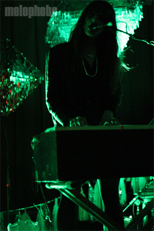 Beach House at Paradise Rock Club, March 28, 2010. Photo by Liz McBride.