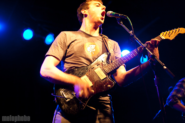 Cymbals Eat Guitars at The Crocodile, March 28, 2010. Photo by Jill Rachel Evans.