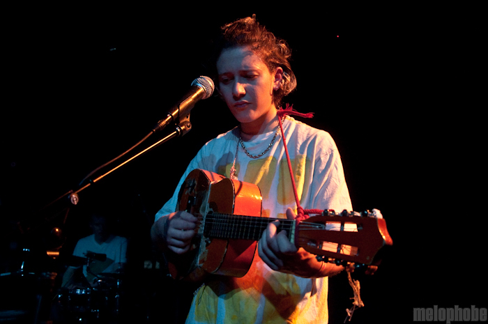 Micachu and the Shapes at Le Poisson Rouge, March 30, 2010. Photo by Chris Barth.