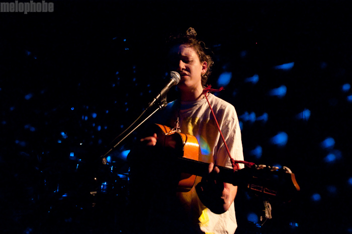 Micachu and the Shapes at Le Poisson Rouge, March 30, 2010. Photo by Chris Barth.