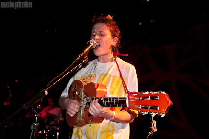 Micachu and the Shapes at Le Poisson Rouge, March 30, 2010. Photo by Chris Barth.
