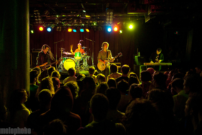 Nada Surf at Paradise Rock Club, April 3, 2010. Photo by Ben Gebo.