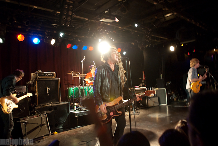 Nada Surf at Paradise Rock Club, April 3, 2010. Photo by Ben Gebo.