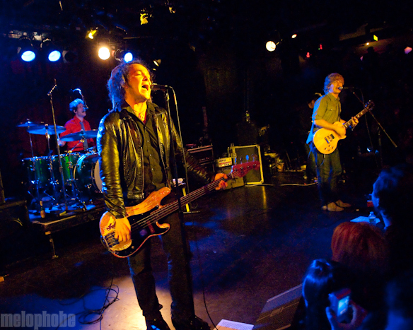 Nada Surf at Paradise Rock Club, April 3, 2010. Photo by Ben Gebo.