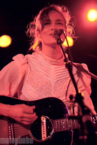 Dawn Landes at Paradise Rock Club, April 3, 2010. Photo by Ben Gebo.