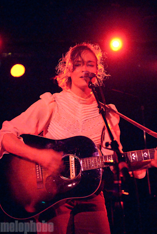 Dawn Landes at Paradise Rock Club, April 3, 2010. Photo by Ben Gebo.