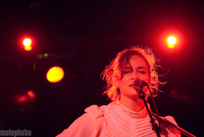 Dawn Landes at Paradise Rock Club, April 3, 2010. Photo by Ben Gebo.