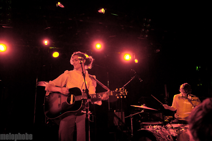 Dawn Landes at Paradise Rock Club, April 3, 2010. Photo by Ben Gebo.