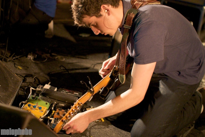Cymbals Eat Guitars at Middle East Downstairs, April 8, 2010. Photo by Sean Sullivan.