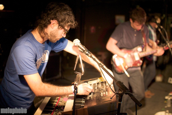 Cymbals Eat Guitars at Middle East Downstairs, April 8, 2010. Photo by Sean Sullivan.
