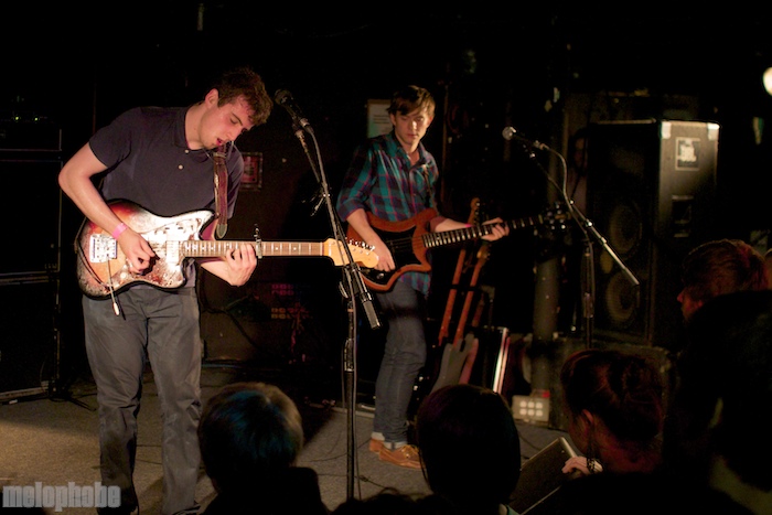 Cymbals Eat Guitars at Middle East Downstairs, April 8, 2010. Photo by Sean Sullivan.