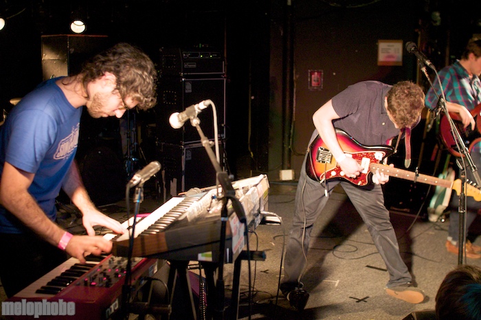 Cymbals Eat Guitars at Middle East Downstairs, April 8, 2010. Photo by Sean Sullivan.