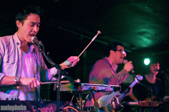 Freelance Whales at Middle East Downstairs, April 8, 2010. Photo by Sean Sullivan.