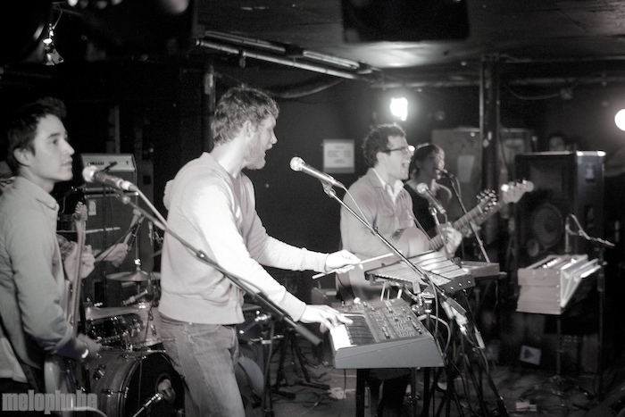 Freelance Whales at Middle East Downstairs, April 8, 2010. Photo by Sean Sullivan.