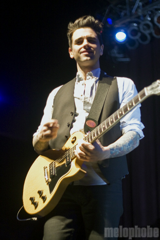 Dashboard Confessional at House of Blues, April 8, 2010. Photo by Ian Doreian.