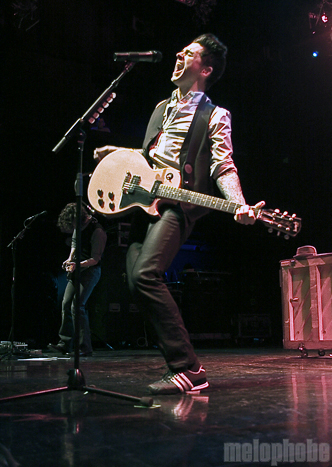 Dashboard Confessional at House of Blues, April 8, 2010. Photo by Ian Doreian.
