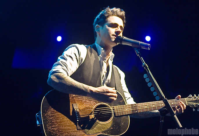 Dashboard Confessional at House of Blues, April 8, 2010. Photo by Ian Doreian.