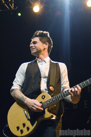 Dashboard Confessional at House of Blues, April 8, 2010. Photo by Ian Doreian.