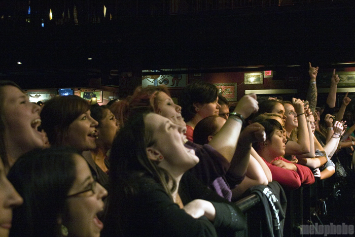 Dashboard Confessional at House of Blues, April 8, 2010. Photo by Ian Doreian.