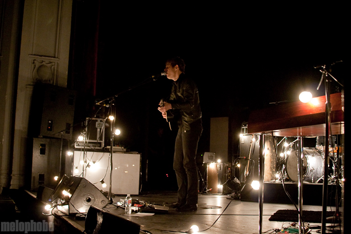 Spoon at The Moore Theatre, April 10, 2010. Photo by Troy Dunham.