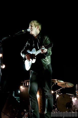 Spoon at The Moore Theatre, April 10, 2010. Photo by Troy Dunham.