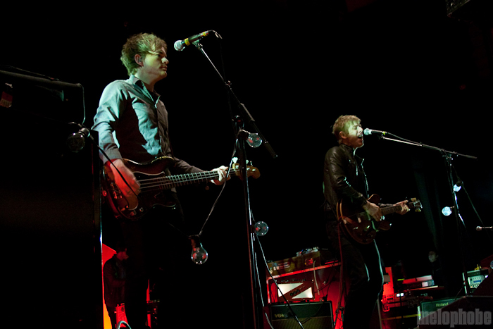 Spoon at The Moore Theatre, April 10, 2010. Photo by Troy Dunham.