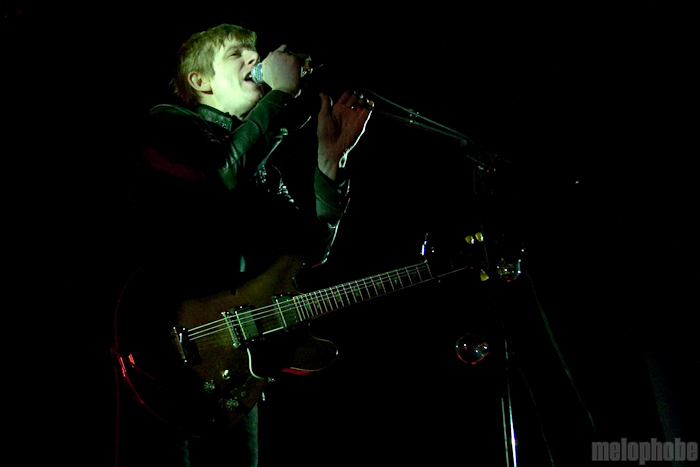 Spoon at The Moore Theatre, April 10, 2010. Photo by Troy Dunham.