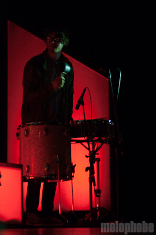 Spoon at The Moore Theatre, April 10, 2010. Photo by Troy Dunham.