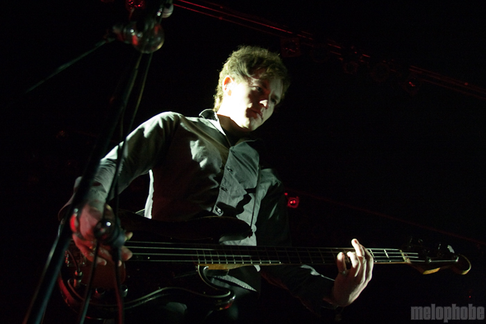 Spoon at The Moore Theatre, April 10, 2010. Photo by Troy Dunham.