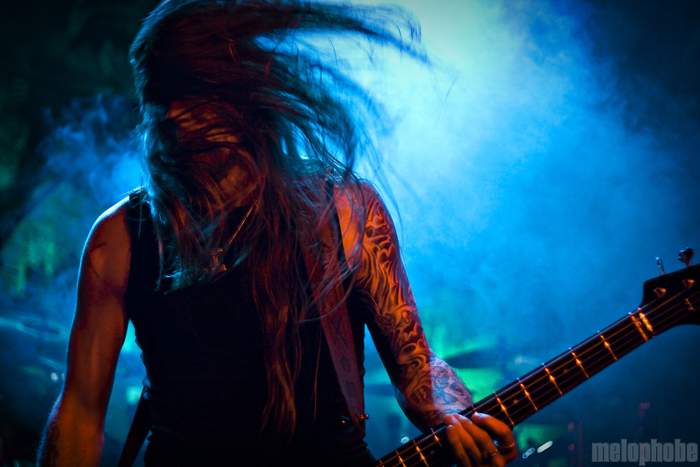 Amon Amarth at Showbox, April 11, 2010. Photo by Bradley Metler.