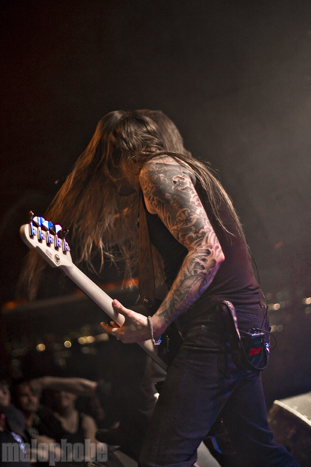 Amon Amarth at Showbox, April 11, 2010. Photo by Bradley Metler.