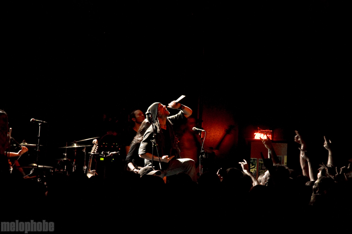 Amon Amarth at Showbox, April 11, 2010. Photo by Bradley Metler.