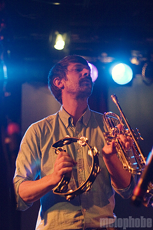 Fanfarlo at Paradise Rock Club, April 11, 2010. Photo by Ian Doreian.