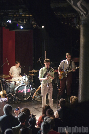 Fanfarlo at Paradise Rock Club, April 11, 2010. Photo by Ian Doreian.