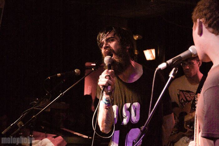 Titus Andronicus at Great Scott, April 12, 2010. Photo by Michael Spencer.