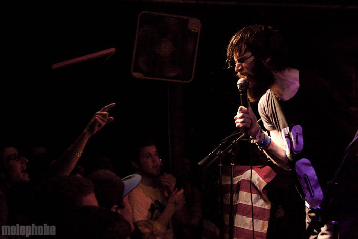 Titus Andronicus at Great Scott, April 12, 2010. Photo by Michael Spencer.