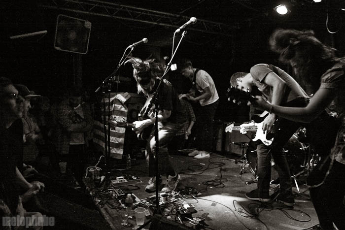 Titus Andronicus at Great Scott, April 12, 2010. Photo by Michael Spencer.