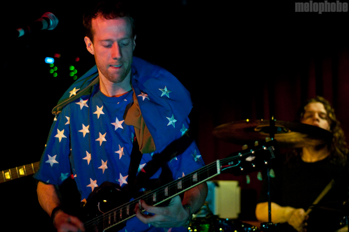 Fang Island at Maxwell's, April 13, 2010. Photo by Chris Barth.