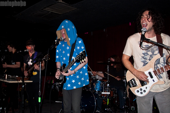 Fang Island at Maxwell's, April 13, 2010. Photo by Chris Barth.