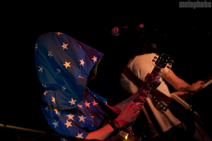 Fang Island at Maxwell's, April 13, 2010. Photo by Chris Barth.