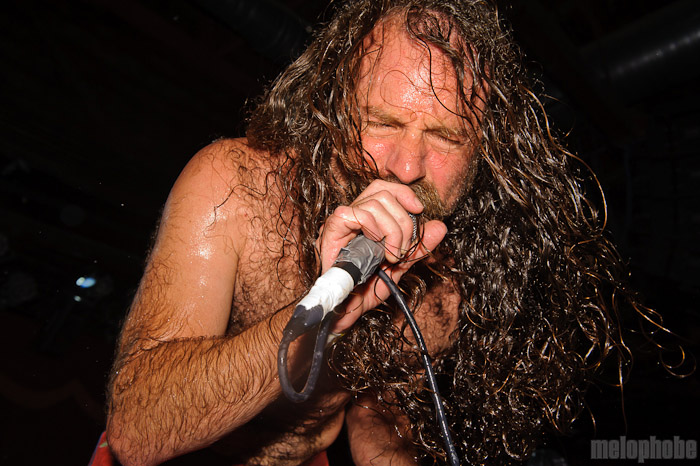 Monotonix at Brooklyn Bowl, April 14, 2010. Photo by Matthew Eisman.