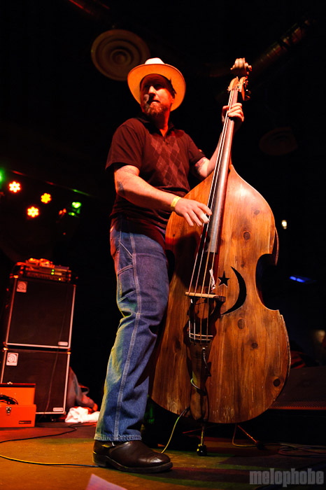 Th' Legendary Shack Shakers at Brooklyn Bowl, April 14, 2010. Photo by Matthew Eisman.