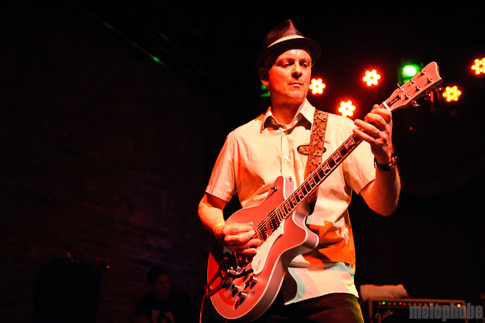 Th' Legendary Shack Shakers at Brooklyn Bowl, April 14, 2010. Photo by Matthew Eisman.
