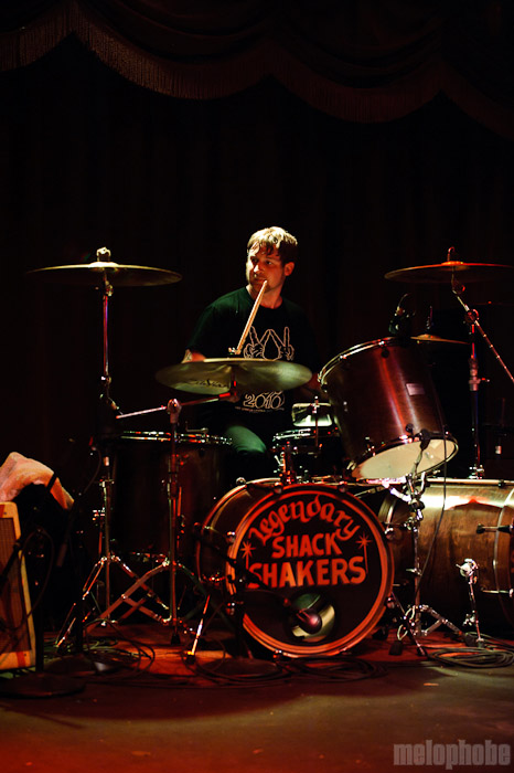 Th' Legendary Shack Shakers at Brooklyn Bowl, April 14, 2010. Photo by Matthew Eisman.