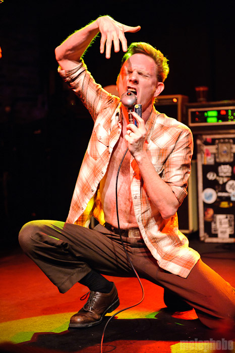 Th' Legendary Shack Shakers at Brooklyn Bowl, April 14, 2010. Photo by Matthew Eisman.