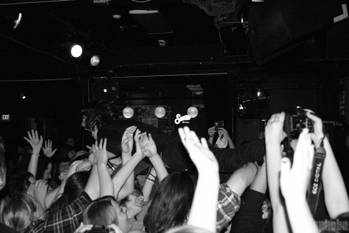 Foxy Shazam at El Corazon, April 15, 2010. Photo by Troy Dunham.
