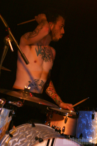 Foxy Shazam at El Corazon, April 15, 2010. Photo by Troy Dunham.