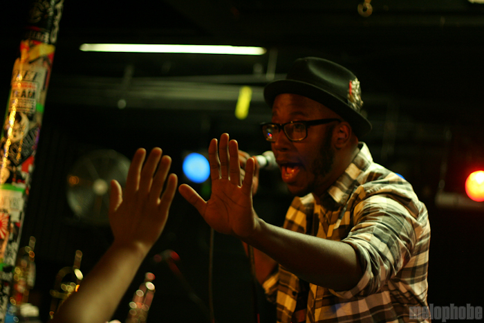 Bad Rabbits at El Corazon, April 15, 2010. Photo by Troy Dunham.