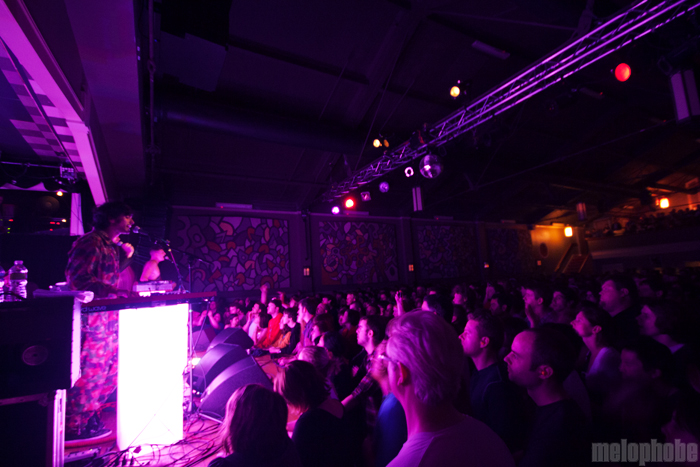 Yeasayer at Wonder Ballroom, April 19, 2010. Photo by Jasper Croome.